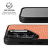 Orange Spots Galaxy S24 Plus Kickstand Case